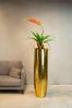 Pandora elegante Bodenvase Ø 50 cm, Höhe 90 cm gold leaf Bild 5