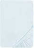 biberna Jersey-Elastic-Topper-Spannbetttuch 0077641, ciel, 1x 90x190 cm - 100x220 cm Bild 3