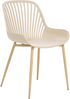 Esszimmerstuhl 4er Set KLEVE Beige Bild 4