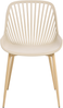 Esszimmerstuhl 4er Set KLEVE Beige Bild 5