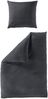 BIERBAUM Bettwäsche Chic uni, Seersucker, 3 teilig, Seersucker, 100 % Baumwolle, pflegeleicht, uni Bild 1