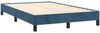 vidaXL Bettgestell ohne Matratze Dunkelblau 120x190 cm Samt 379506 Bild 3