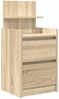 vidaXL Nachttisch mit 2 Schubladen Sonoma-Eiche 38x34x80 cm 861359 Bild 2