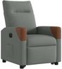 vidaXL Relaxsessel mit Aufstehhilfe Elektrisch Dunkelgrau Stoff 3324023 Bild 4