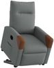 vidaXL Relaxsessel mit Aufstehhilfe Elektrisch Dunkelgrau Stoff 3324023 Bild 3