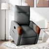 vidaXL Relaxsessel mit Aufstehhilfe Elektrisch Dunkelgrau Stoff 3324023 Bild 2