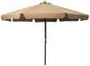 vidaXL Sonnenschirm mit Holzmast 330 cm Taupe 47215 Bild 5