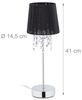 Kristall Tischlampe mit Organza-Schirm 10038883 Bild 4