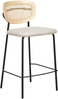 Set mit 2 Barstühlen MAYETTA Rattan Helles Beige Bild 4