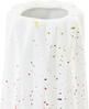 Blumenvase AMALIADA Steinzeug 24 cm Weiß Bild 5