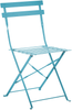 Bistro Set FIORI Metall Seeblau Bild 4