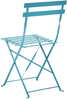 Bistro Set FIORI Metall Seeblau Bild 5