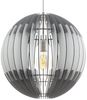 Eglo 96973 Hängeleuchte Lamellenlampe OLMERO Ø 50cm dimmbar in grau, weiß Bild 4