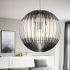 Eglo 96973 Hängeleuchte Lamellenlampe OLMERO Ø 50cm dimmbar in grau, weiß Bild 2