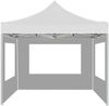vidaXL Profi-Partyzelt Faltbar mit Wänden Aluminium 2×2m Weiß 48934 Bild 3