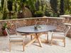 Gartentisch ORISTANO 190 cm 100 cm Beton Grau Bild 3
