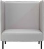 vidaXL Hoher Rücken Sofa Wolkengrau 109 x 56 x 121 cm Stoff 42010842 Bild 4