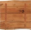 vidaXL Tischplatte Rechteckig Massivholz Akazie Baumkante, 40 x 40 x 2,5 cm Bild 4