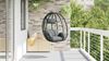 vidaXL Hängendes Ei-Stuhl Anthrazit 91,5 x 54,5 x 107 cm Poly-Rattan 42003844 Bild 4
