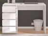 Schreibtisch Adele in weiß Hochglanz 110 cm Bild 5