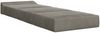 vidaXL Klappsofa Bett Hellgrau 200 x 70 x 10 cm Samt 900024 Bild 2