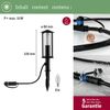 Paulmann No. 94323 Plug&Shine Poller Classic Mini IP44 24V Anthrazit E14 22cm Bild 4