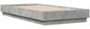 vidaXL Bettgestell mit LED Betongrau 75x190 cm 839549 Bild 3