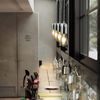 ZMH E27 Lampenaufhängung Vintage Lampenfassung Silber Hängefassung mit 1.3M Kabel Edison Schnurpendel Industrial Pendleuchte mit Baldachin Deckenbefestigung für Wohnzimmer Esszimmer Bar Kneipe Keller Bild 2