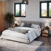 Nachttisch Monty Anthrazit/Goldkraft Eiche 2er Set Vicco Bild 4