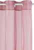 OTTO home Gardine Dimona (2 St), Ösen, transparent, Voile, 2er-Set, transparent, Voile, Polyester Bild 4