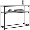 vidaXL Konsolentisch Grau Sonoma 100x35,5x75 cm Holzwerkstoff 834068 Bild 3