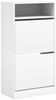 vidaXL Schuhschrank Weiß 60x34x116 cm Holzwerkstoff 840015 Bild 4