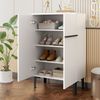 Schuhschrank 95x60x34,5 cm mit Doppeltüren – moderner Aufbewahrungsschrank für Flur Bild 5