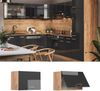 Vicco Küchenschrank Küchenzeile R-Line, Anthrazit Hochglanz, Hängeschrank 60 cm (flach) Bild 2