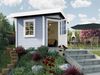 WEKA Designhaus 213 Gr. 2 5-Eck 28 mm 338x338 Gartenhaus aus Holz Holzhaus mit 28 mm Wandstärke Blockbohlenhaus Bild 5