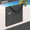 2x Strandmatte, gepolstert, mit Lehne und Tasche, anthrazit Bild 5