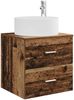 vidaXL Wandmontierte Waschtisch Altholz 49,5 x 44,5 x 65,5 cm 890324 Bild 2