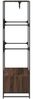 vidaXL Kleiderständer Braun Eichen-Optik 90x50x180 cm Holzwerkstoff 849298 Bild 5