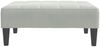 vidaXL Fußhocker Hellgrau 77x55x31 cm Samt 4007384 Bild 4