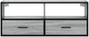vidaXL TV-Schrank Grau Sonoma 100x31x39,5 cm Holzwerkstoff und Metall 848932 Bild 4
