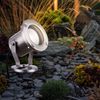 Smart RGB LED Steckleuchte, Edelstahl, beweglich, H 30,5 cm Bild 4