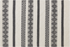 Teppich Wolle beige grau 160 x 230 cm geometrisches Muster Kurzflor DAVUTLAR Bild 4