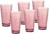 Ritzenhoff & Breker Longdrinkglas Favo, 6-teilig, 6-tlg, Glas, 6er Set, je 350 ml Bild 2