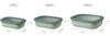 Mepal - Multi Bowl Cirqula Rectangular - Vorratsdose mit Deckel - Geeignet als Luftdichte Aufbewahrungsbox für den Kühlschrank, Mikrowellengeschirr & als Frischhaltedosen - 2000 ml - Nordic Blush Bild 3