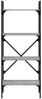 Bücherregal | Standregal 4 Fächer Grau Sonoma 56x31,5x138,5 cm Holzwerkstoff Bild 4