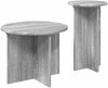 vidaXL Beistelltisch-Set 2 pcs Graues Sonoma Holzwerkstoff 8001034 Bild 3