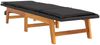 vidaXL Sonnenliegen mit Auflagen 2 Stk. Poly Rattan Massivholz Akazie 319725 Bild 4