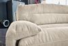 KAWOLA Sofa CINE XXL-Sofa 3-Sitzer Cord cremeweiß 84 x 106 x 284 cm Bild 5