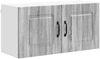 vidaXL Geschirrspülerfront Kalmar Graues Sonoma 80 x 31 x 40 cm 884586 Bild 2