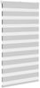 vidaXL Doppelrollo Hellgrau 85x100 cm Stoffbreite 80,9 cm Polyester 4014414 Bild 3
